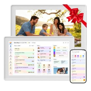 Imagem de Calendário Digital Boyuevi 15,6" com Tela Sensível ao Toque para Pared
