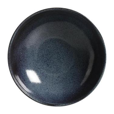 Imagem de Bowl Médio Orgânico Titanium em Stoneware 1,9L Acabamento Acetinado Manual Azul Porto Brasil