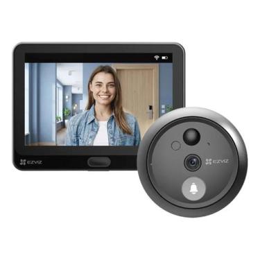 Imagem de Smart Campainha Olho Magico Wi-fi Ezviz Hp4 - Sem marca