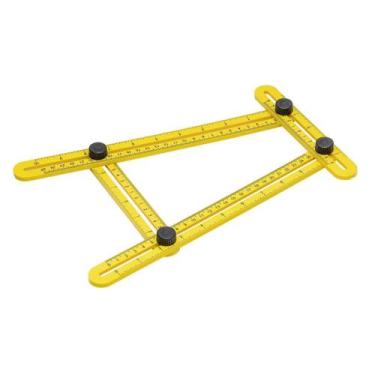 Imagem de Esquadro Ajustável 25cm 12cm Plástico Worker
