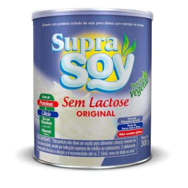Imagem de SUPRA SOY Alimento Em Pó Supra Soy Sem Lactose Original -300G