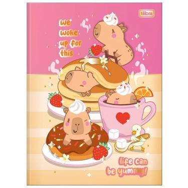 Imagem de Caderno Brochura Grande Capa Dura Capivara 80 Folhas CapyClub - Tilibr