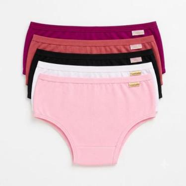 Imagem de Calcinha infantil menina algodão confortável dia a dia - Mavique Linge