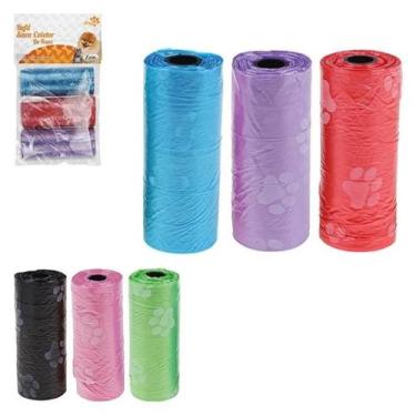 Imagem de Saco Coletor Refil De Fezes Para Cachorro Gato 45 Sacos Biodegradável 