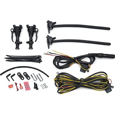 Imagem de Kuryakyn 2723 Kit de montagem lateral para motocicleta/quadriciclos/quadriciclos/lado a lado para barra de som portátil WanderBar: aplicações universais