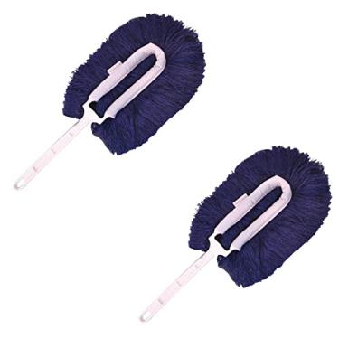 Imagem de Kit 2 Espanador Eletrostático Azul Bralímpia com Cabo