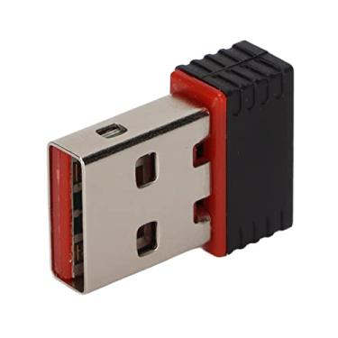 Imagem de ASHATA WiFi Dongle, IEEE 802.11 n/g/b Adaptador Mini rede sem fio USB WiFi para PC Desktop Laptop, Suporte para Win2000/XP/Vista/Win7/para Mac/para Linux