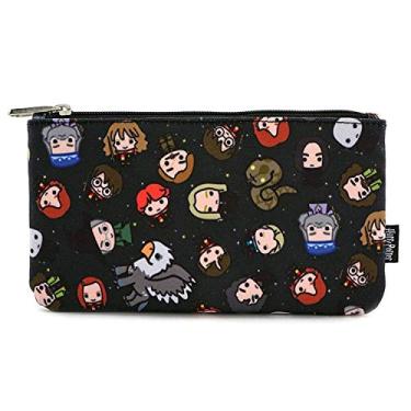 Imagem de Loungefly Harry Potter Chibi Character All Over Print Pencil Case Cosmetic Bag