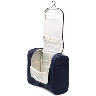 Imagem de Necessaire Masculina Feminina Viagem Mala Cabide Divisória Academia