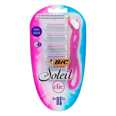 Imagem de Aparelho Bic Soleil Clic Feminino + 6 Cargas