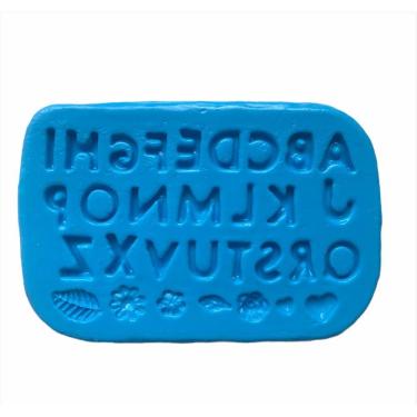 Imagem de Molde De Silicone Alfabeto, Letras, Resina, Confeitaria, Biscuit Molds Planet