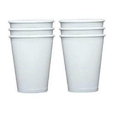 Imagem de Copo De Papel Biodegradável 200Ml Branco - Pacote 100Und