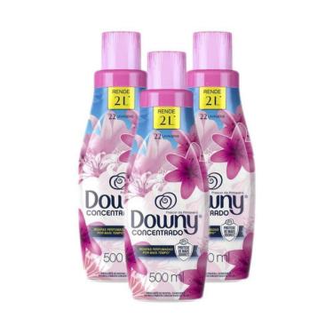 Imagem de Kit 3 Amaciantes Concentrados Downy 500Ml