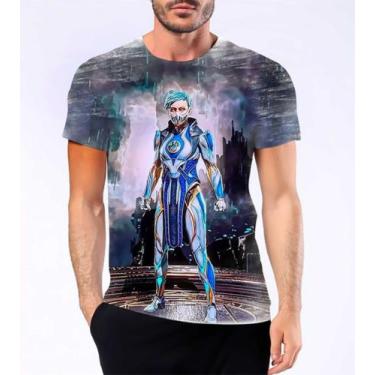 Imagem de Camiseta Camisa Frost Mortal Kombat Aprendiz Subzero Gelo 5 - Estilo K