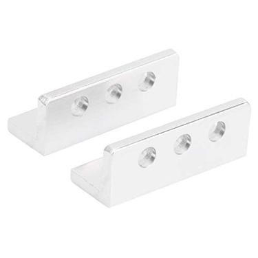 Imagem de 2 peças de robôs em forma de L, feixe de alumínio, 3 furos, suporte de montagem em ângulo reto 12 x 12 x 32 mm 3103-0003-0032 para robótica