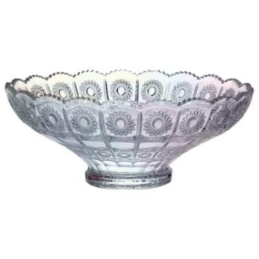 Imagem de CENTRO DE MESA VERSAILLES EM CRISTAL ECOLOGICO D32,5XA13CM COR FURTA COR