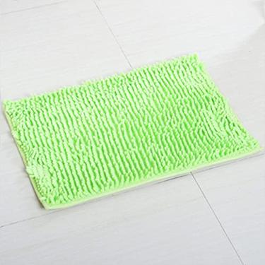 Imagem de Tapete de banheiro de chenille luxuoso, tapete de banho antiderrapante absorvente de água macio tapetes de microfibra Shaggy lavável à máquina, tapete pequeno extragrosso para o chão do chuveiro 20x32 polegadas/50x80 cm