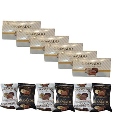 Imagem de 36 Alfajor Gramado Recheio Triplo - 2Kg