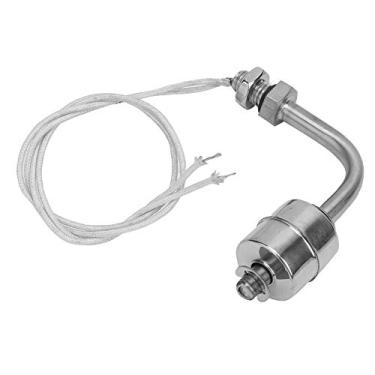 Imagem de Interruptor de flutuador de aço inoxidável, sensor de nível de líquido montado lateral para tanque de peixes bomba de água interruptor de flutuador para nadar piscina jardim lago aquários