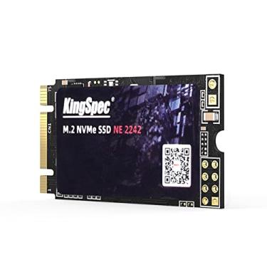 Imagem de KingSpec SSD M.2 NVMe de 512 GB, SSD 2242 PCIe Gen3x2 para laptop/notebook (2242, 512 GB)