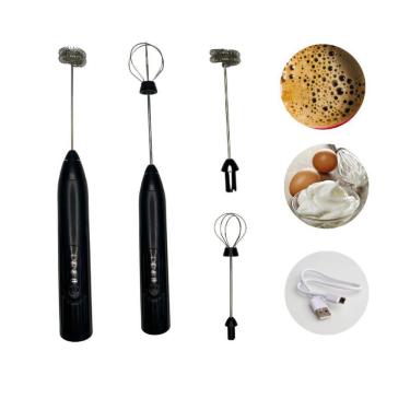 Imagem de Batedor Misturador Bebidas/Ovos Portátil Elétrico Bateria