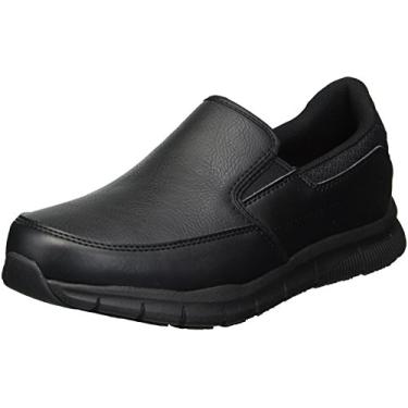 Imagem de Skechers Sapato feminino Sure Track-warfell Food Service, Preto, 5.5 Wide