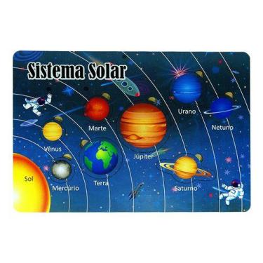 Brinquedo Educativo Eletrônico - O Sistema Solar - Ciência e Jogo