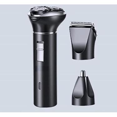 Imagem de Barbeador elétrico para homens barba nariz aparador de pêlos Quexoma recarregável USB máquina de cortar cabelo profissional adulto navalha cortador de cabelo
