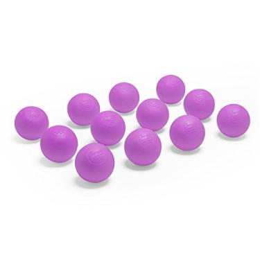 Imagem de Champion Sports Bolas de lacrosse oficiais – Pacote com 12, Violeta, 12-Pack