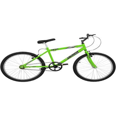 Imagem de Bicicleta de Passeio Ultra Bikes Esporte Aro 24 Reforçada Freio V-Brake Sem Marcha Verde Kw