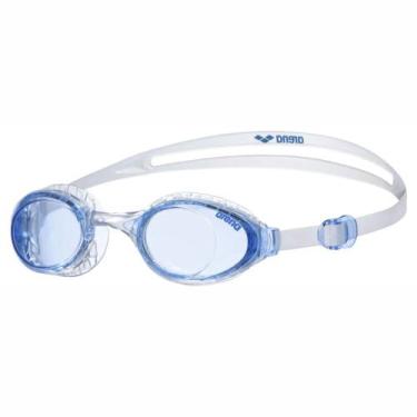 Imagem de Óculos Natação Arena Modelo Ar Soft Azul Proteção Uv Protetor Ocular E