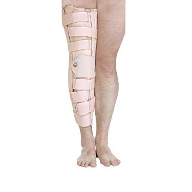 Imagem de Imobilizador de Joelho Fixo Brace, Ortho Pauher, Nude, Médio