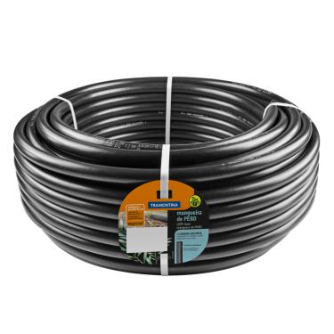 Imagem de Mangueira Preta PEBD 1/2 Espessura 2,5 mm 79105504 Tramontina 50 m
