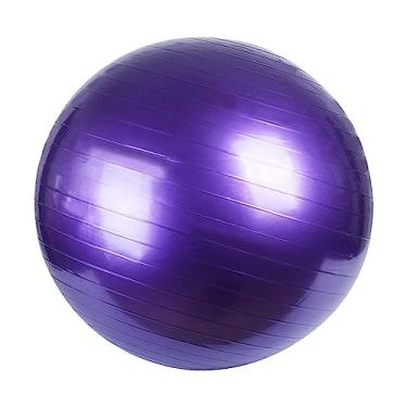 Imagem de Balance Ball Chair, Yoga Core Ball, Anti Burst Non Slip Stability Ball Pilates Ball for Office, Gymstics Practice Fitness Workout, 55CM Roxo