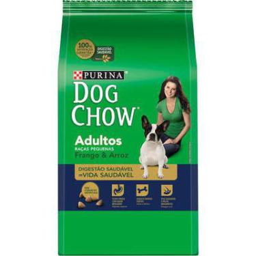 Imagem de Ração Dog Chow Frango E Arroz Para Cães Adultos Raças Pequenas- 3 Kg -