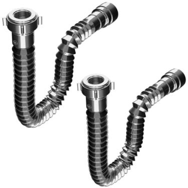 Imagem de Sifão Sanfonado Universal 61cm Cromado | Astra | Kit C/ 2 Un