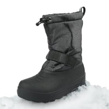 Imagem de Bota de Inverno Infantil Northside Boys Meninas/Crianças Pequenas/Crianças Grandes Frosty, Preto, 4 Big Kid