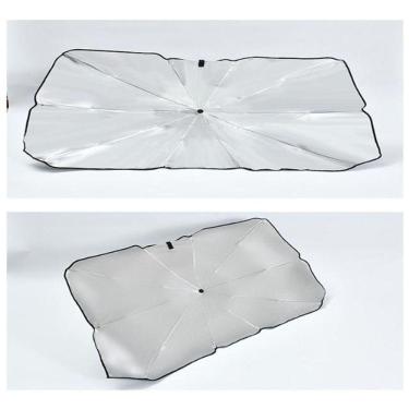 Imagem de Parasol Para-Sol Protetor Solar Painel Carro Guarda Chuva