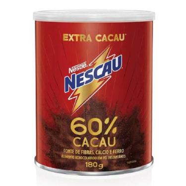 Imagem de Achocolatado Em Pó Nescau 60% Cacau Nestlé 180G