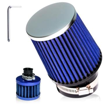 Imagem de JMCHstore Kit de limpeza de filtro de ar de alto desempenho para Predator 212cc 79cc Coleman CT200U CT100U KT196 196cc 6,5 Hp Motor Mini Bike Go Kart GX160 GX200 GX390 420cc Motor Powersports peças (azul royal)