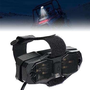 Imagem de KEMIMOTO Luz LED para cabine de veículo UTV, branco brilhante à prova d'água sólido carrinho de golfe barra de luz SXS Light Bar, compatível com caminhão trator de RV Polaris RZR Ranger Can Am Maverick X3 Defender