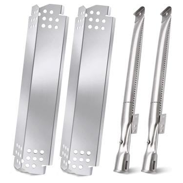 Imagem de Criditpid Peças de reposição para Nexgrill 2 Queimadores 720-0864M 720-0864, 4 Queimadores 720-0830H 720-0783E Grelha a Gás, Tenda de Placa de Calor, Tubos de Queimador e Ignitores para Nexgrill