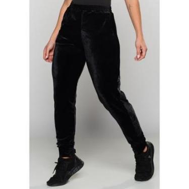 Imagem de Calça Ribana MVB Modas Veludo  Cintura Alta Feminina-Feminino