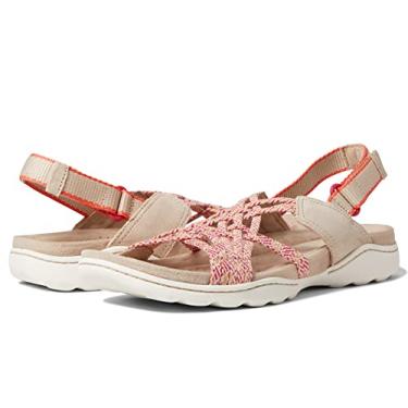 Imagem de Clarks Sandália masculina Amanda Ease Fisherman, Areia Combi, 11 Wide