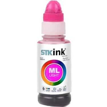 Imagem de 1x Tinta Stkink Para Impressora T574 L8050 L18050 Refil 574 (Light Magenta)