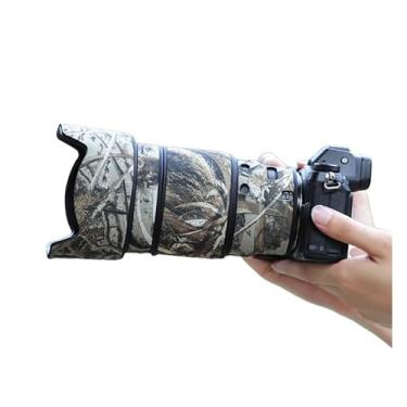 Imagem de CHASING BIRDS Revestimento de lente impermeável camuflado para Nikon Z 50 mm F/1.2 S capa protetora de lente à prova de chuva (camuflagem de palheta, com 1,4X TC)