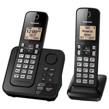 Imagem de Telefone Panasonic KX-TGC362LAB 2 Handsets Cordless 110 - KX-TGC362LAB