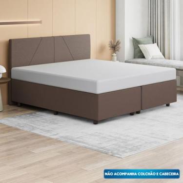 Imagem de Base Cama Box King Size material sintético - SkyBox - SKYBOX BOX E BAÚ