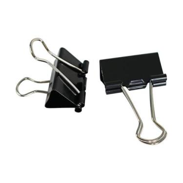 Imagem de Kit Prendedores De Papel Clips De Prancheta Binder 51mm 12un - Rocie, 