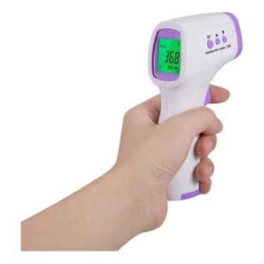Imagem de Termômetro Laser Medidor Temperatura Digital Distância Aique